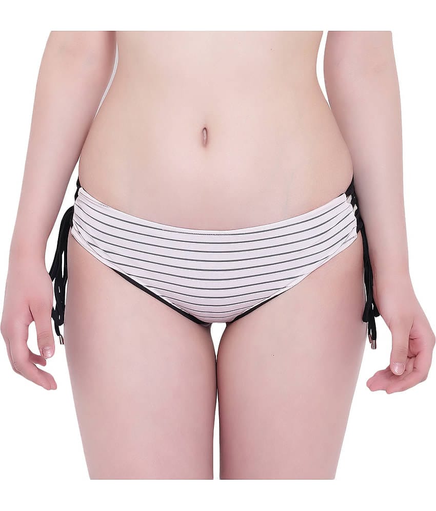 La Intimo Polyester Women's Bikini Panties ( Pink )