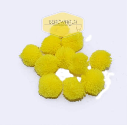 Pompom  Soft Pom Pom Balls Toys Craft Wedding Home Decoration use for jewelry making, JBPB-004 (Per Packet of 100 Pcs)