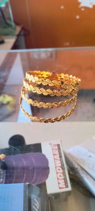 Golden bangles