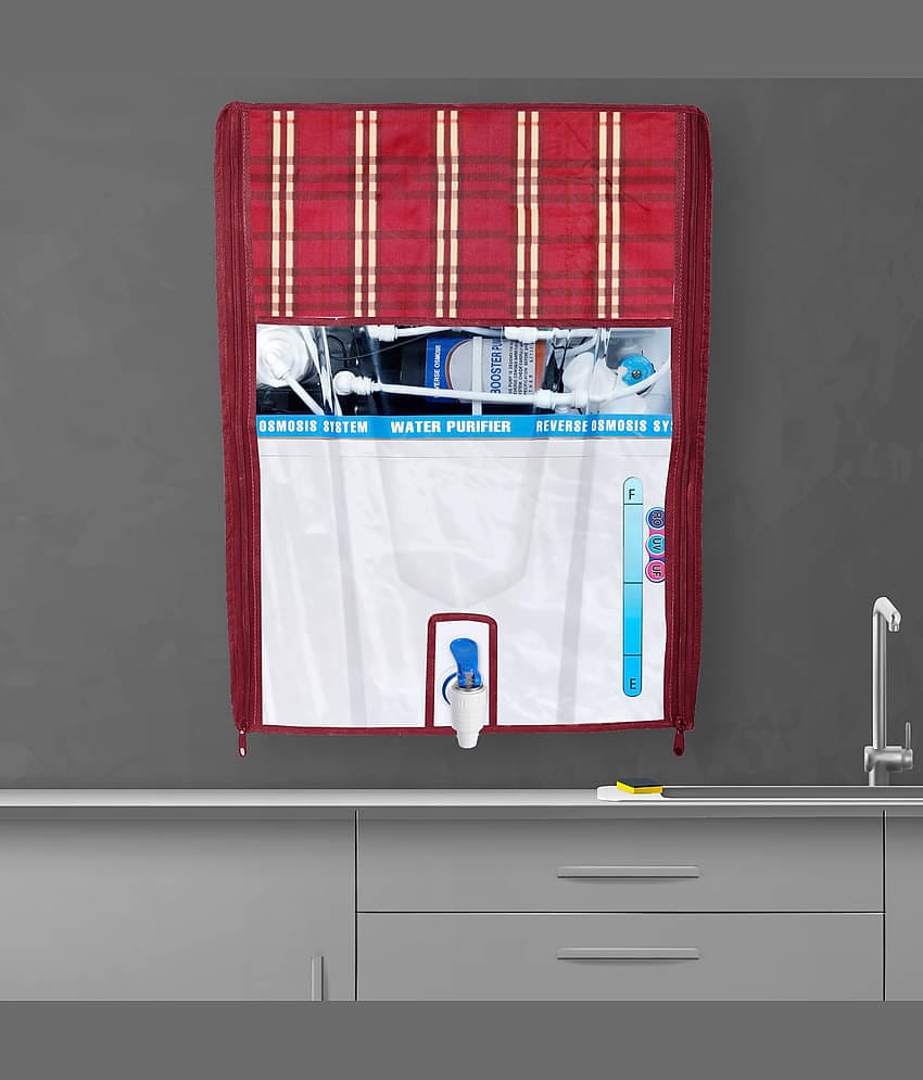 E-Retailer Single PVC Red Water Purifier Cover