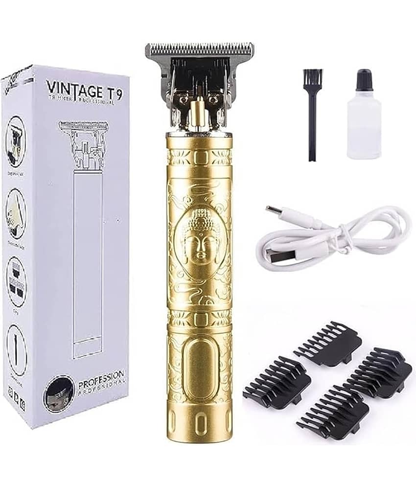 Shopeleven Men's Trimmer Gold Cordless Multigrooming Kit With 150 minutes Runtime