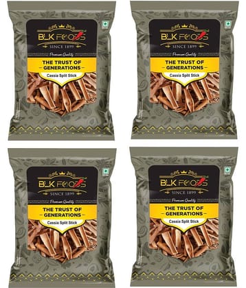 BLK FOODS DailyCinnamon split Stick (Dalchini) 400g (4 X 100g) 400 gm Pack of 4
