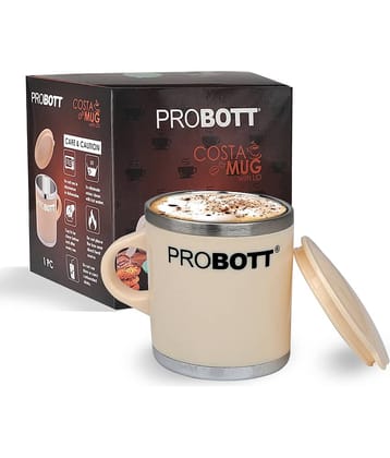 Probott Costa Mug Stainless Steel Coffee Mug 250 mL ( Pack of 1 )