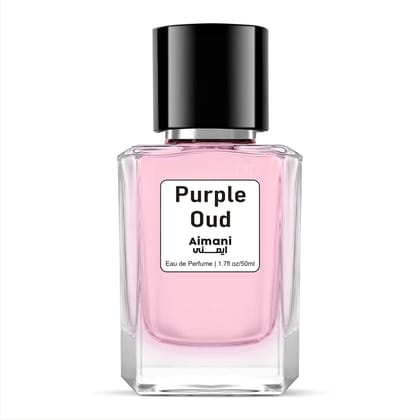 Aimani Purple Oud Homme Eau De Parfum For Men | Long Lasting Luxury Fragrance | 50 Ml