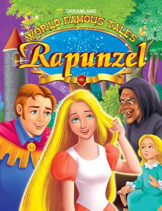 Rapunzel Illustrated Story Book for Children Age 2-6 years, 32 Pages - World Famous Tales Stories [Paperback] Dreamland Publications