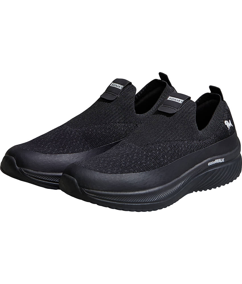 Neemans EASEWALK SLIP ON Black Men's Sneakers