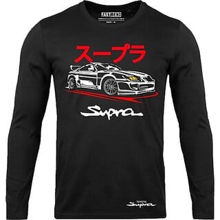 Fastbend Mens Black Printed Cotton Blend Round Neck T-Shirt