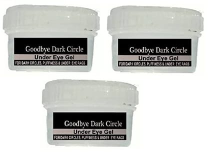 Elecsera Under Eye Cream Enriched with Natural Oils to Remove Dark Circles & Wrinkles Pack of 3 (150 g)