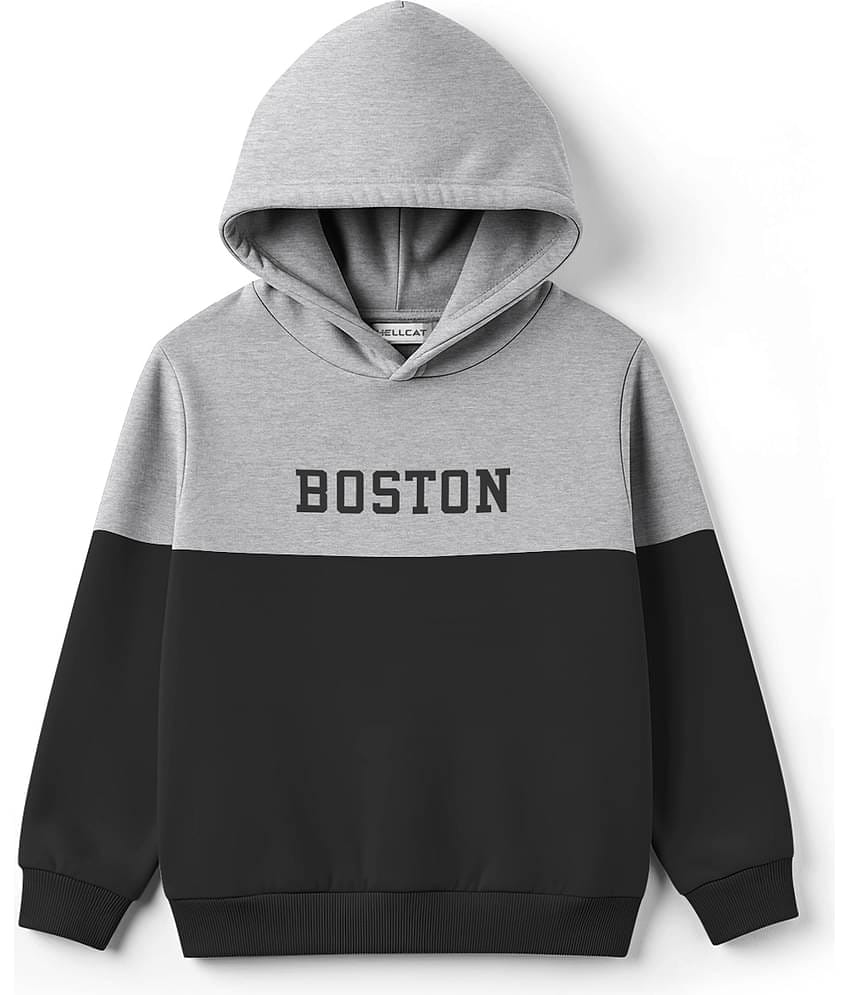 HELLCAT Pack of 1 Boys Cotton Blend Sweatshirt ( Green )