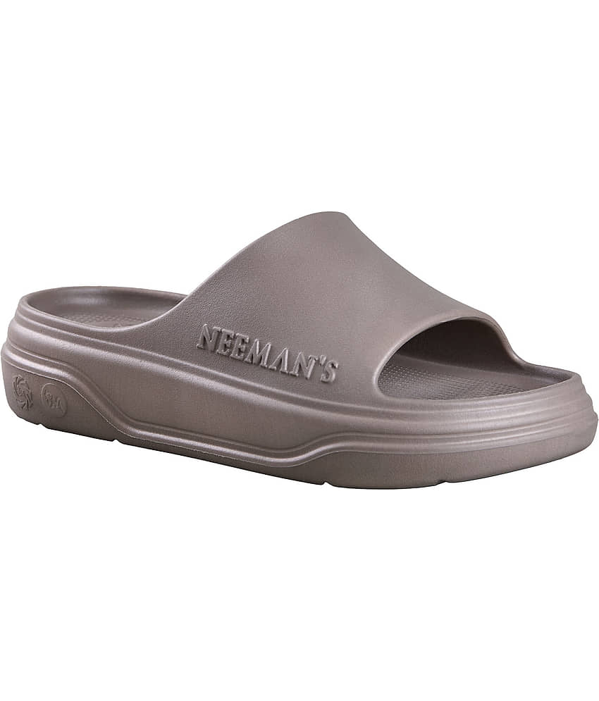 Neemans Cushers Slides Grey Melange Men's Slide Flip Flop