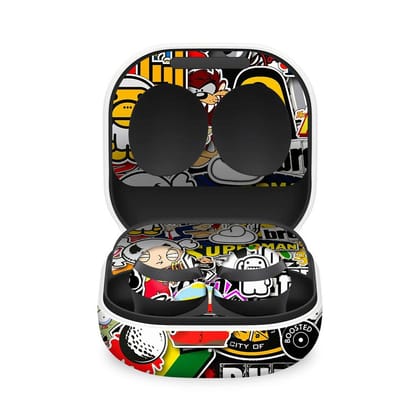 GTA Abstract Skin For Samsung Galaxy Buds 2 GTA Abstract Skin For Samsung Galaxy Buds 2