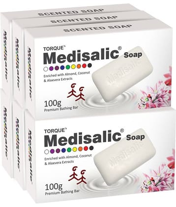 Medisalic - Antibacterial Bathing Bar for All Skin Type ( Pack of 6 )