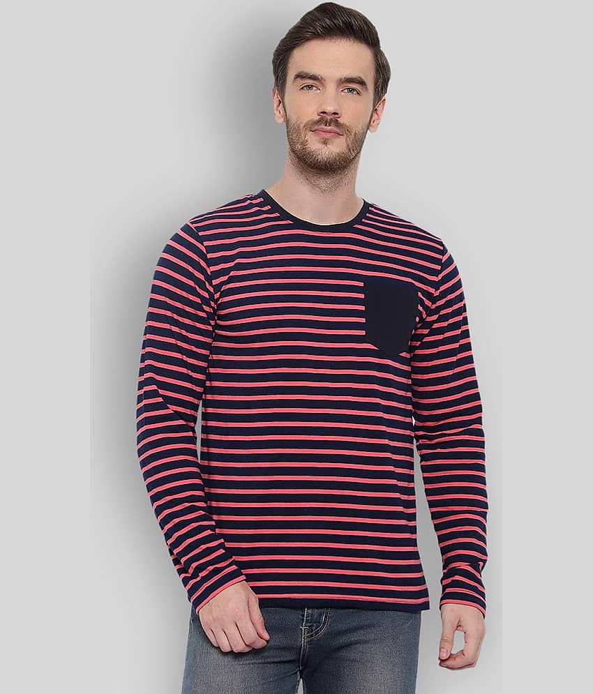 Glito Pack of 1 Cotton Blend Regular Fit Men's T-Shirt ( Multicolor )