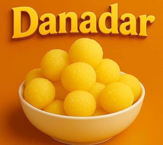 BANGLARMISTI Danadar | Traditional Bengali Sweet, Sugar Coated, Soft and Juicy , 7pcs Pack