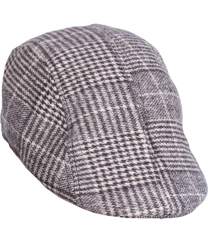 Zacharias Brown Woollen Men's Cap ( Pack of 1 )