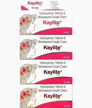 KAYLITE CREAM 15 GM ( PACK OF 4) Day Cream 60 gm Pack of 4