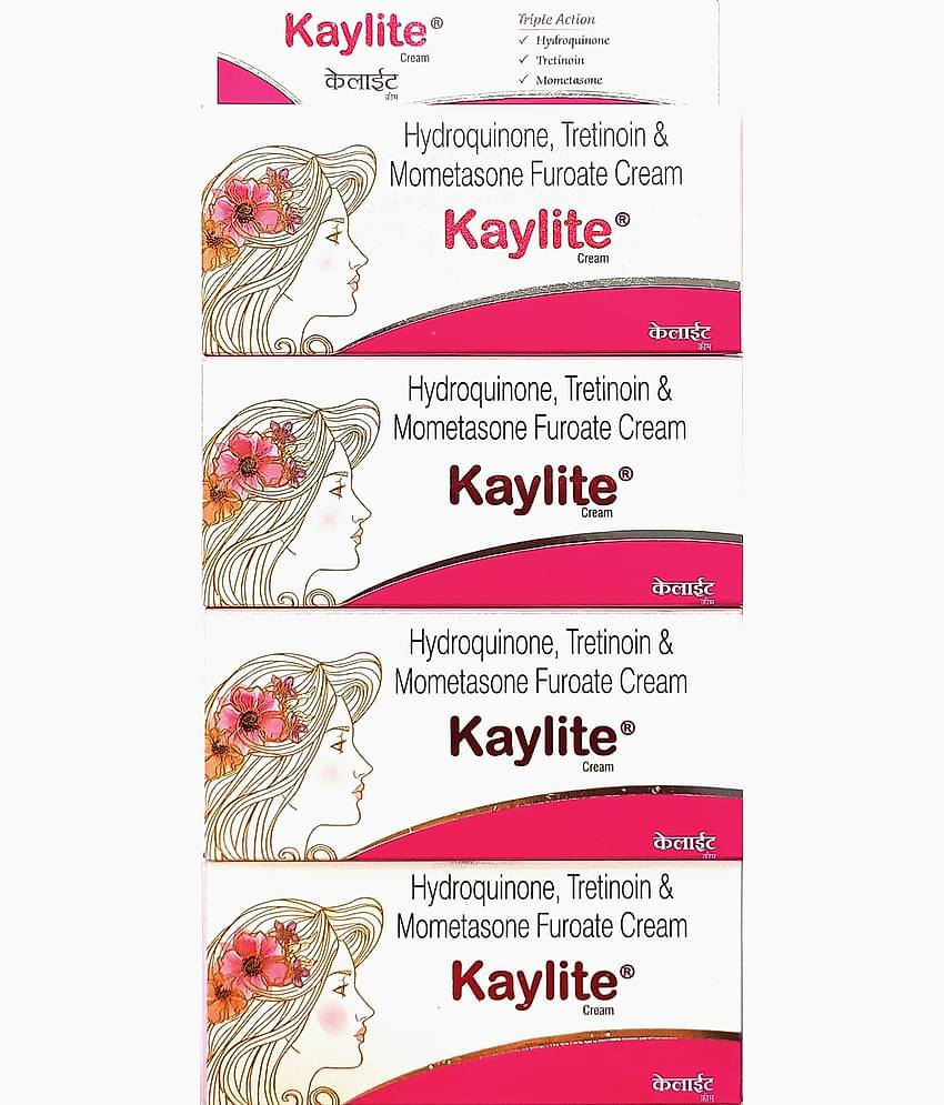 KAYLITE CREAM 15 GM ( PACK OF 4) Day Cream 60 gm Pack of 4