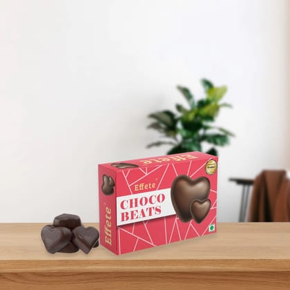 Choco Beats Heart Shape Delicious Chocolates ( 2 Pcs - 32 Grams Each )