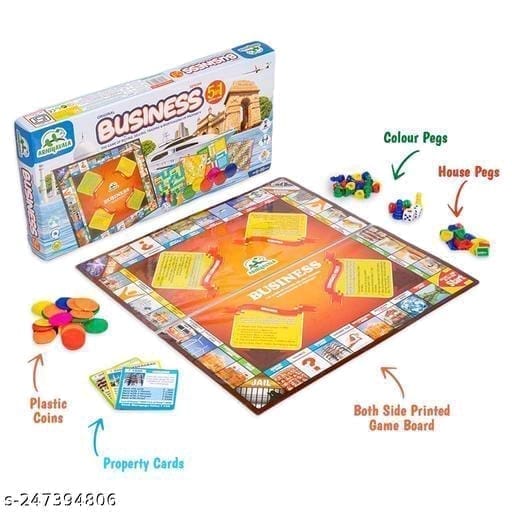 Business Board Game - 5 in 1