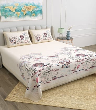 Elegant Cotton Bed Sheet Set