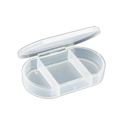 Ezyfit Pocket Travel Pill Box Organizer with Compartment Medicine Storage Dispenser Ezyfit Pocket Travel Pill Box Organizer with Compartment Medicine Storage Dispenser