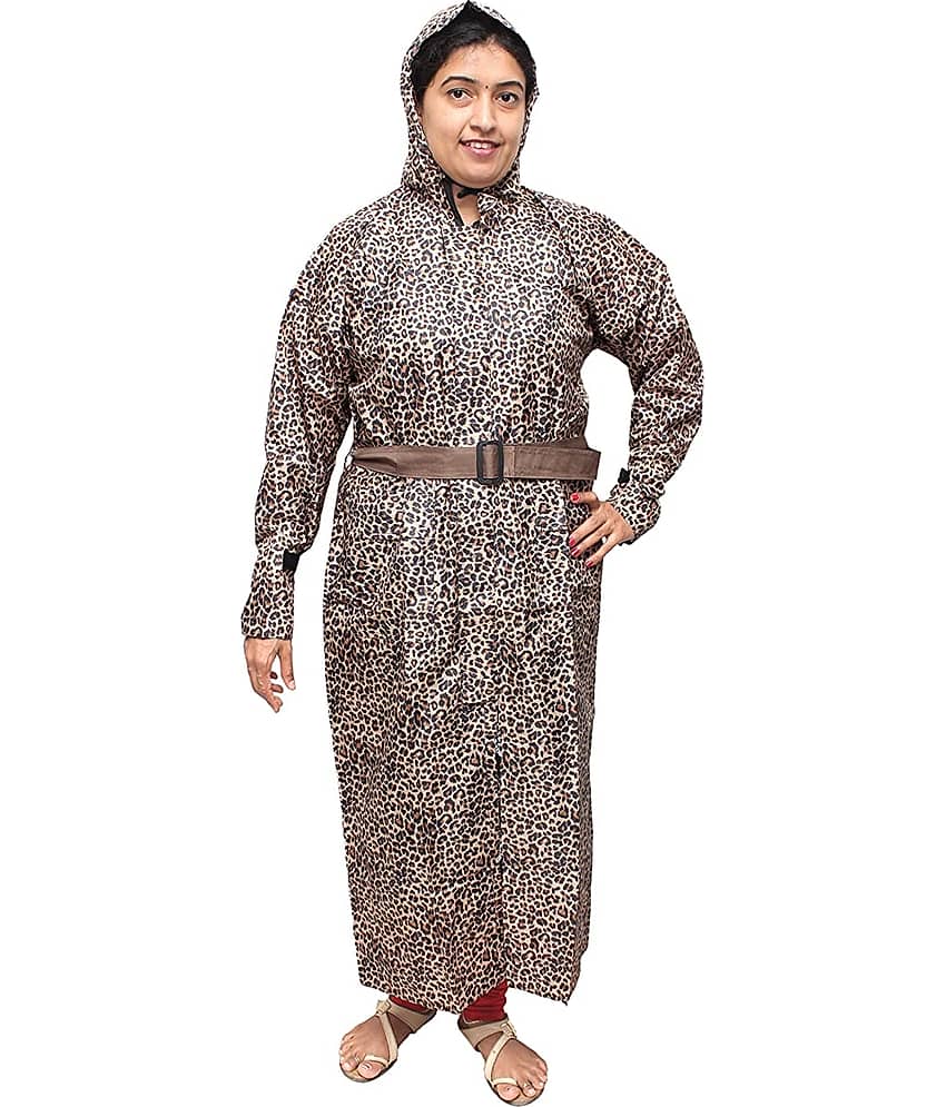 Goodluck Nylon Long Raincoat - Multi Color