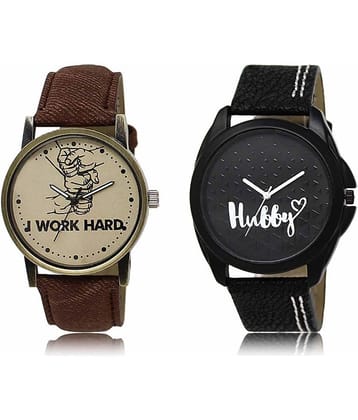 Lorem - Analog Watch Watches Combo For Men and Boys ( Pack of 2 )