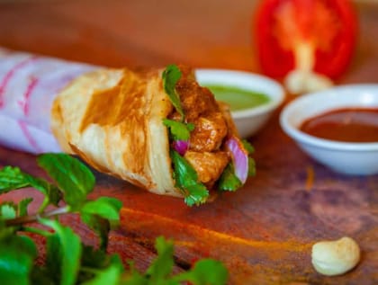 Teekha hichki chicken roll (6 inch)