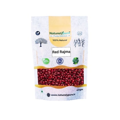 NATURELYPURE RED RAJMA 400 GM