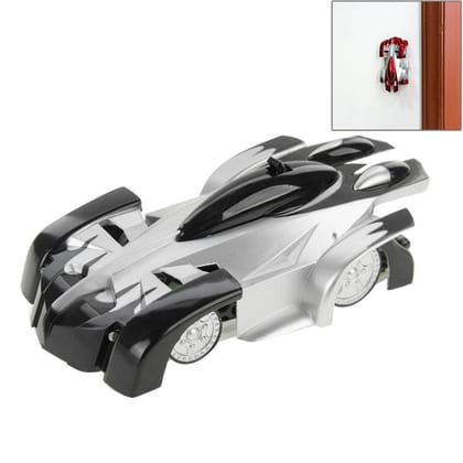 Dual Mode Wall Climbing RC Stunt Car with 360° Rotation and LED Lights-Black