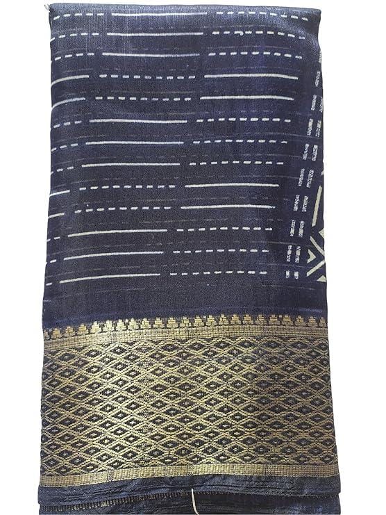 Lightweigt Blue Clour Saree.