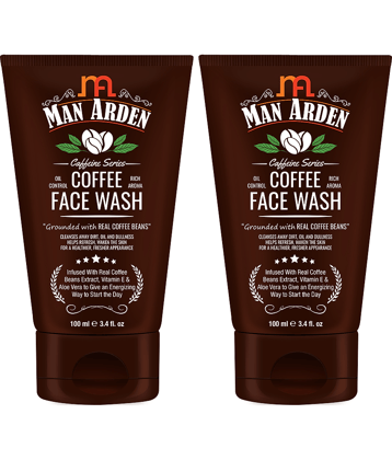 Man Arden Coffee Face Wash 100 mL Pack of 2
