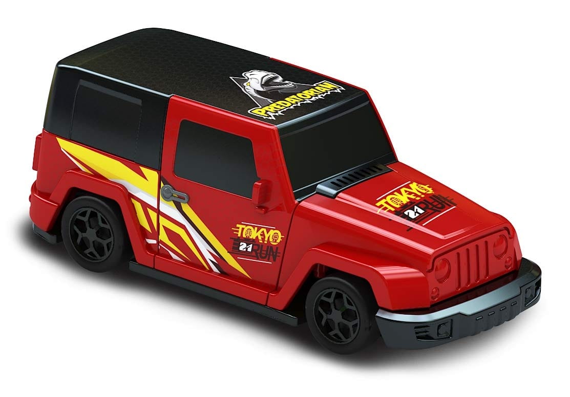 Crash'ems Predatorian Pull Back Car For Kids 3 Years and Above