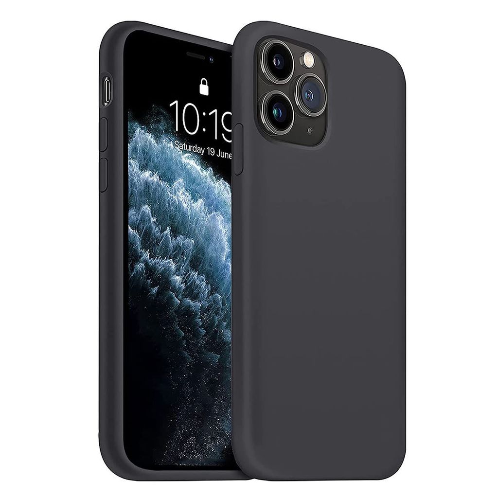 LIRAMARK Liquid Silicone Soft Back Cover Case for Apple iPhone 11 Pro Max