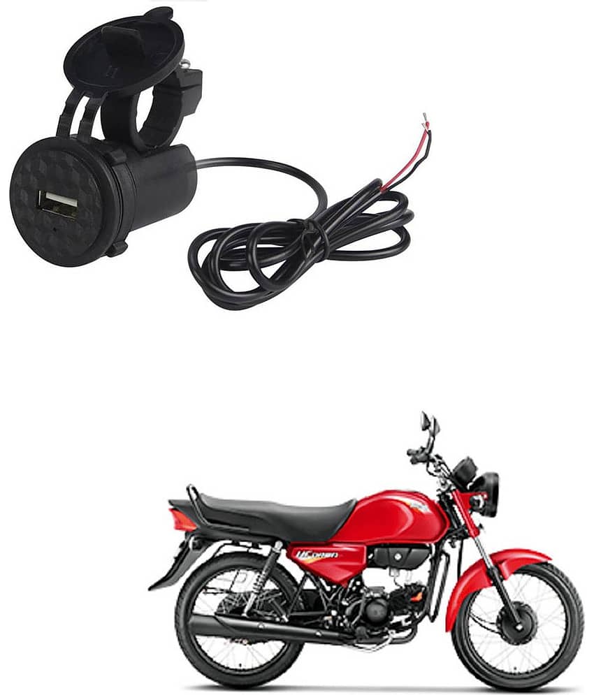 HeroHF Deluxe Black USB  Bike Charger