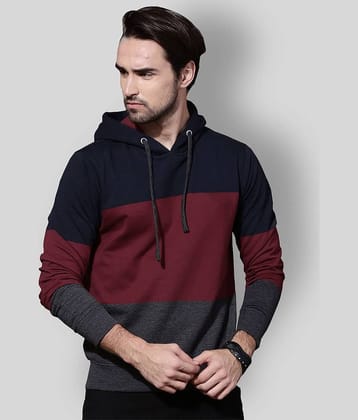 Veirdo - Navy Cotton Blend Regular Fit Men's Casual Jacket ( Pack of 1 )