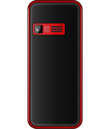 Karbonn K9 Dual SIM Feature Phone Black Red