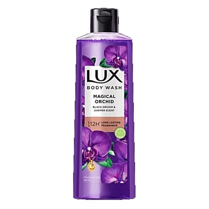 Lux Body Wash Magical Orchid - Black Orchid & Juniper Scent, 245 ml Bottle