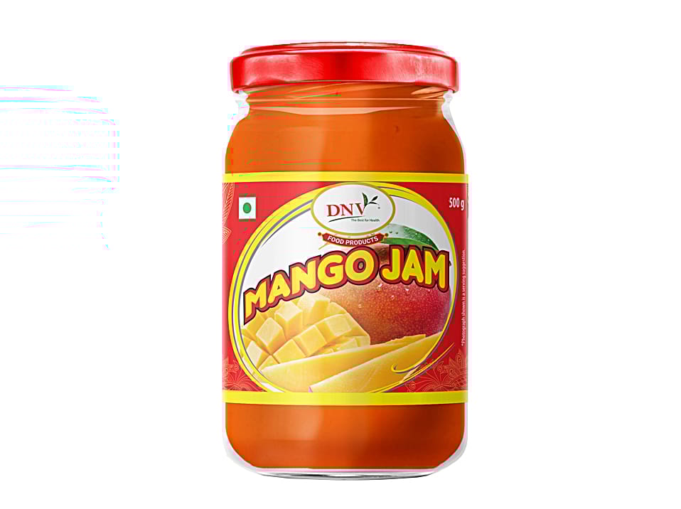 DNV Foods Jam Mango, 500 gm