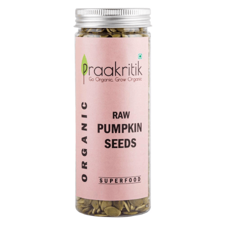 Praakritik Organic Raw Pumpkin Seeds 200G