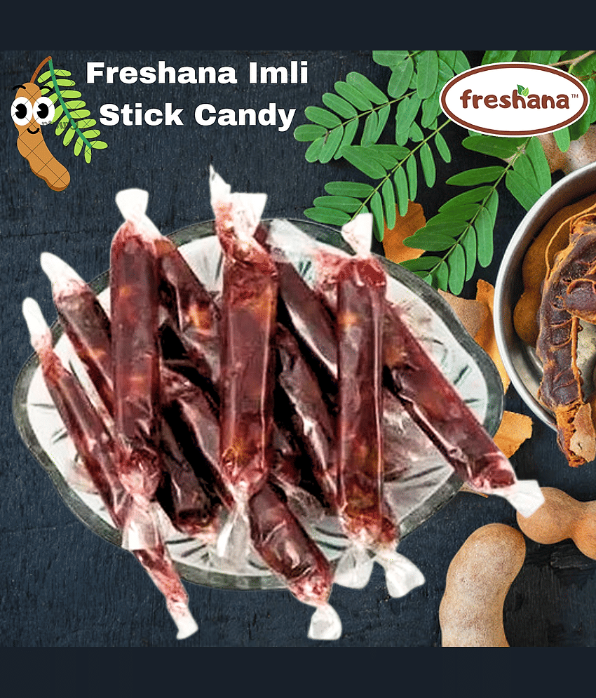 Freshana Chulbuli Imli Candy Khatti Meethi Imly Candy Sticks 200 gm