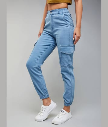 Dolce Crudo - Blue Denim Regular Fit Women's Jeans ( Pack of 1 )