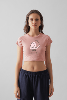 Skipping on your bullshit -Baby tee-XS