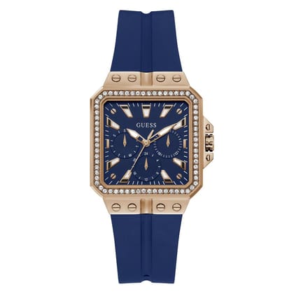 Guess Women 34 mm Blue Dial Analog Watch- GW0618L2-Navy