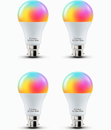 SPARKWORLD 9W Cool Day Light Smart Bulb ( Pack of 4 )