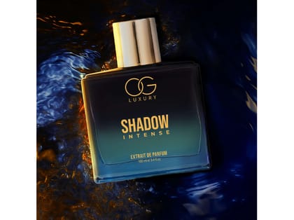 OG Luxury India's Strongest Shadow Intense Extrait De Parfum for men, Premium & Long-Lasting Scent, luxury perfume for Special Occasions & Gifting - 100ML