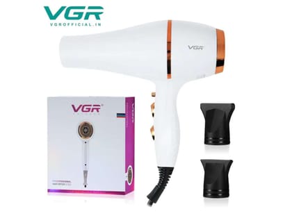 VGR V-414 Professional Hair Dryer (2200 W, White)