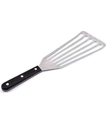 Baskety Stainless Steel with Wooden Handle Flipping Turner Spatula (Pack of 1)