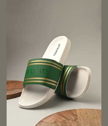 OFF LIMITS Green Men's Slide Flip Flop