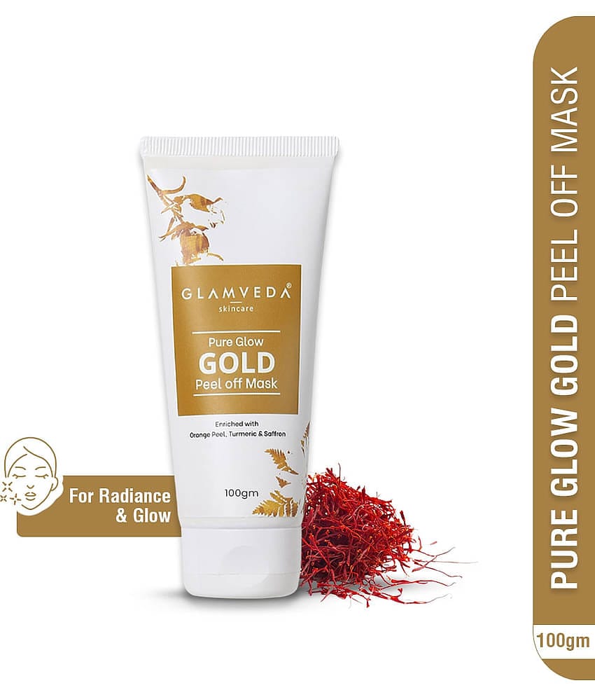 Glamveda - Radiant Glow Peel Off Mask For All Skin Type ( Pack of 1 )